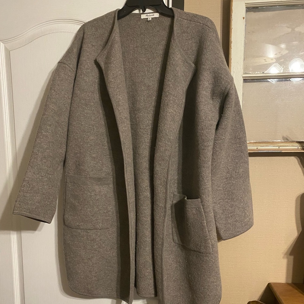 Madewell wool cardigan jacket